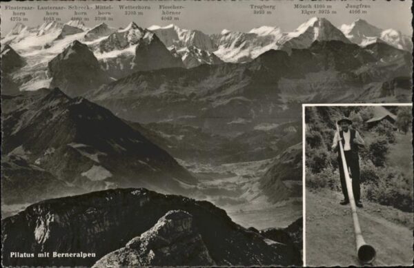 Alphorn Pilatus Berneralpen