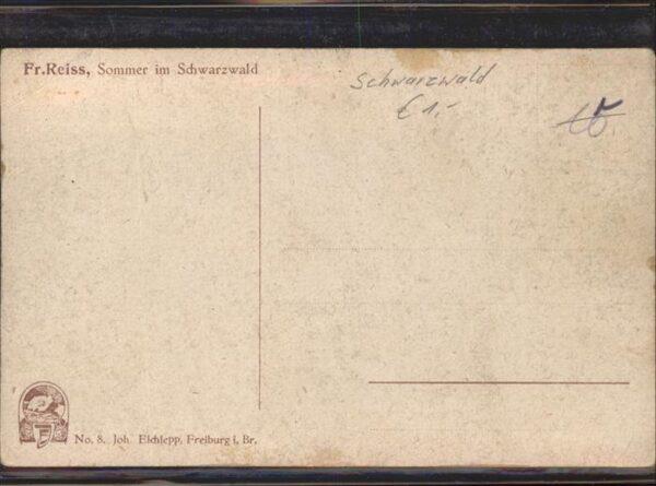 Reiss Fritz Nr. 8 Schwarzwald – Bild 2