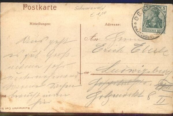 Pfeife Schwarzwald Holzfäller – Bild 2