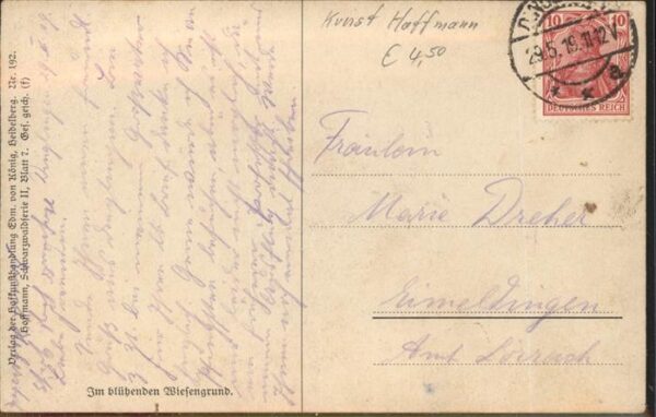 Hoffmann Heinrich Nr. 192 Schwarzwaldhaus Ziegen – Bild 2