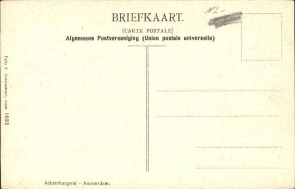 Amsterdam Niederlande Achterburgwal – Bild 2