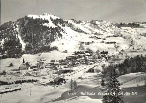 Val Badia col Alto Winter