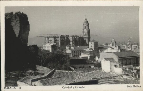 Malaga Andalucia Catedral y Alcazaba Fortaleza Festung