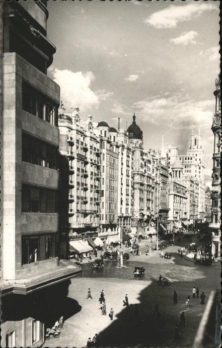 Madrid Spain Avenida Jose Antonio