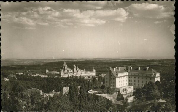 El Escorial Vista del Hotel Felipe II Monasterio