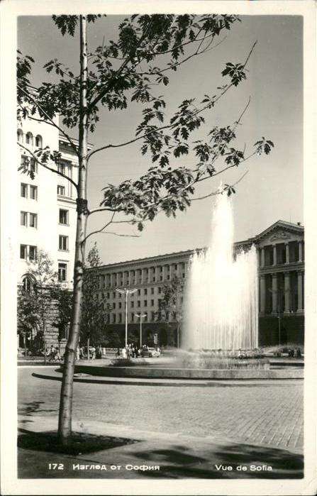 Sofia Sophia Brunnen Fontäne