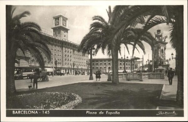 Barcelona Cataluna Plaza de Espana