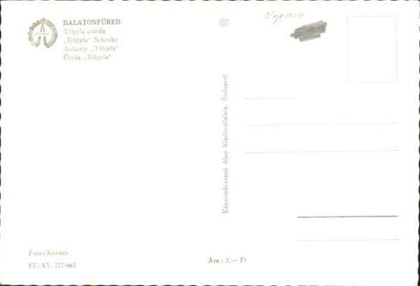 Balatonfuered Tölgyfa csarda Schenke – Bild 2