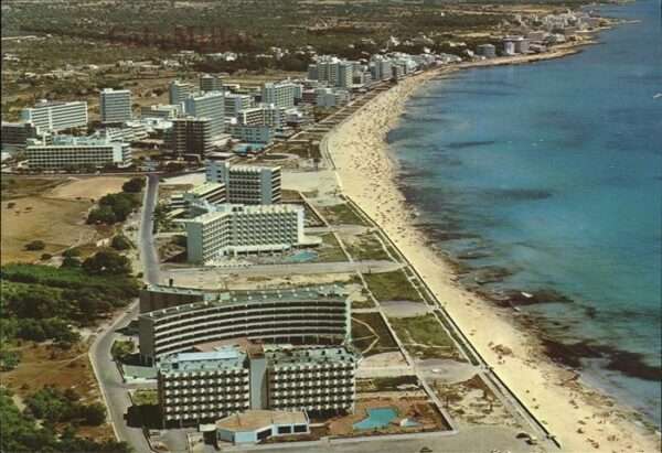 Cala Millor Mallorca Vista aerea Playa Strand Hotels