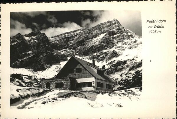 Kranjska Gora Postni com na Vrsicu Berghütte Gebirgsp