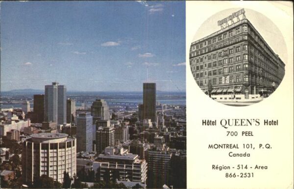 Montreal Quebec Hotel Queens
