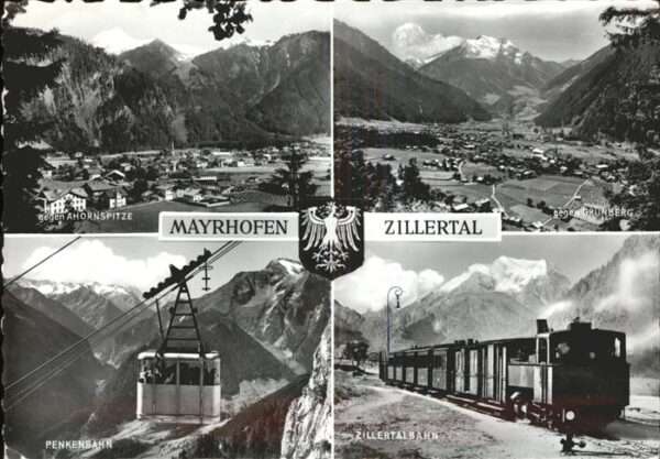 Bergbahn Seilbahn Mayrhofen Zillertal  Ahornspit