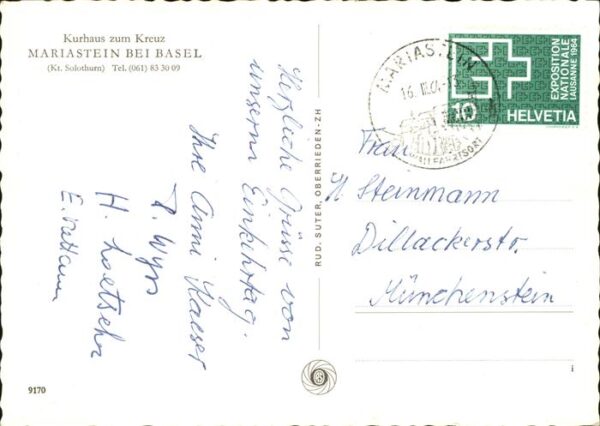 Mariastein SO Kurhaus zum Kreuz – Bild 2