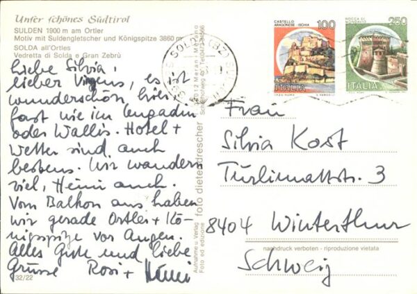Sulden Solda mit Suldengletscher – Bild 2