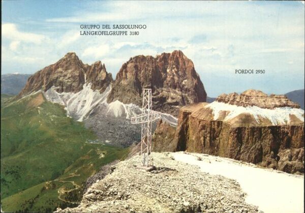 Dolomiten mit Langkofelgruppe