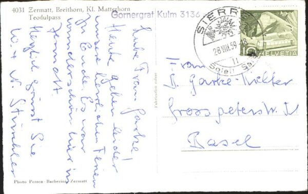 Zermatt VS Aussichtsplattform Breithorn Kleines Ma – Bild 2