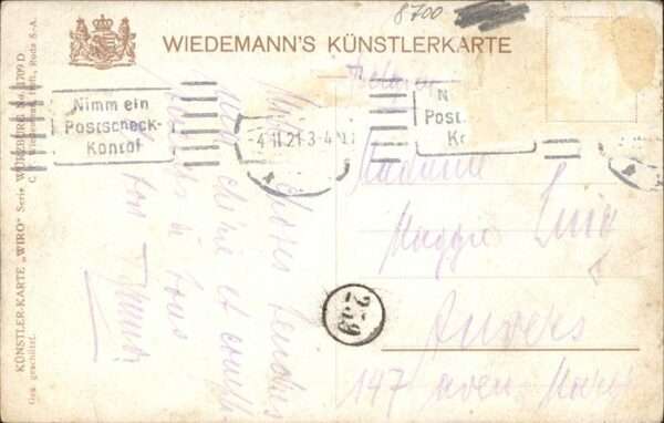 Verlag WIRO Wiedemann Nr. 1709 D Würzburg – Bild 2