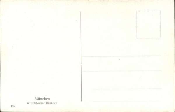 Kuenstlerkarte Nr. 135 M. Herterich München Wittelsbac – Bild 2