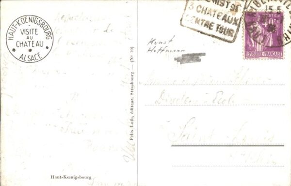 Hoffmann Heinrich Haut-Königsbourg Nr. 10 – Bild 2