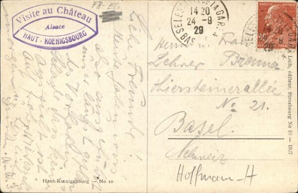 Hoffmann Heinrich Haut-Königsbourg Nr. 10 – Bild 2