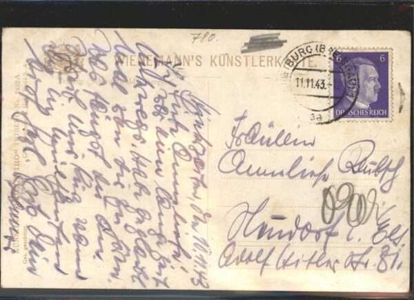 Verlag WIRO Wiedemann Nr. 2452 Triberg Bergsee – Bild 2