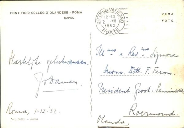 Rom Roma Pontificio Collegio Olandese Kapel – Bild 2