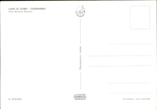 Lago di Como Cadenabbia Hotel Britannia Excelsior – Bild 2