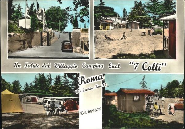 Rom Roma Camping Enal 7 Colli Details