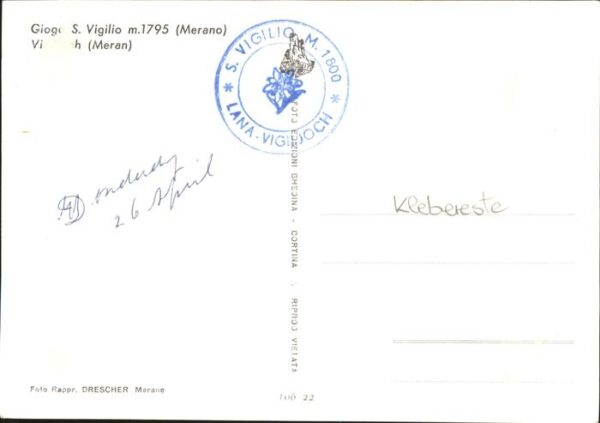 Merano Meran Giogo San Vigilio – Bild 2