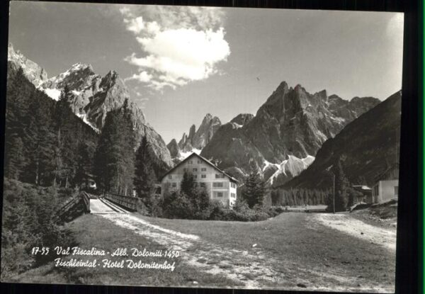 Sexten Sesto Suedtirol Val Fiscalina Albergo Dolomiti