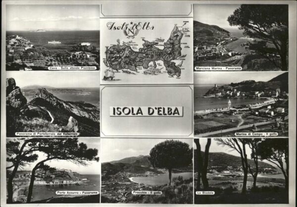 Isola d`Elba Cavo Sullo sfondo Piombino Marciana Mar