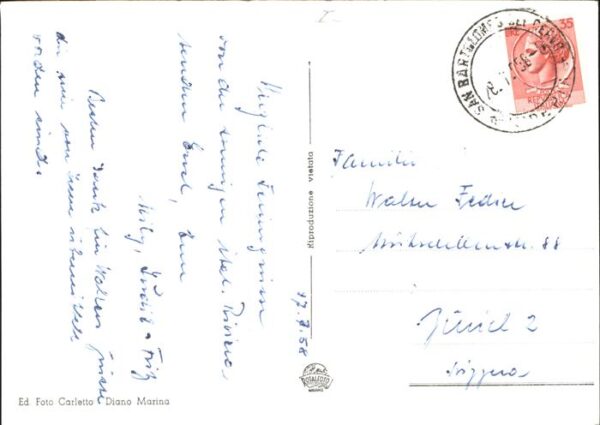 Cervo San Bartolomeo Pensione Stella Maris – Bild 2