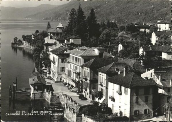 Cannero Riviera Lago Maggiore Hotel Cannero