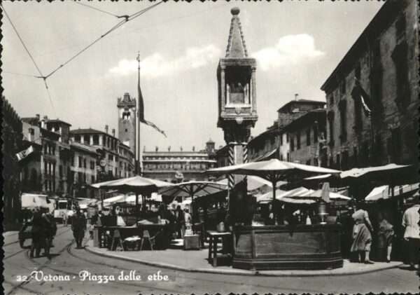 Verona Veneto Piazza delle erbe