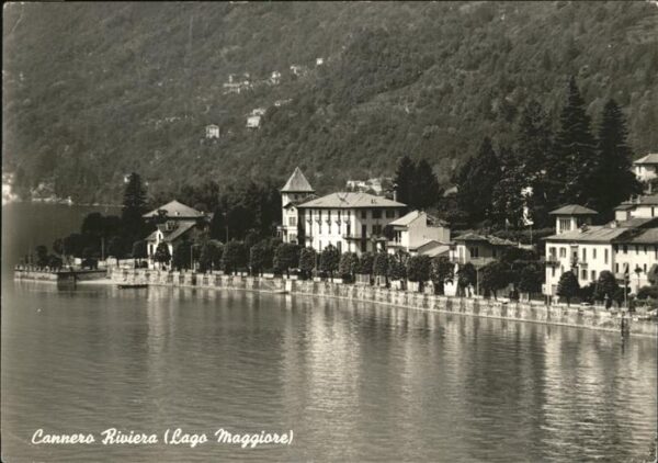 Cannero Riviera Lago Maggiore Panorama