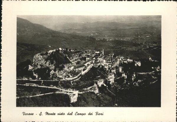 Varese San Monte visto dal Campo dei Fiori