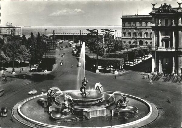 Rom Roma Piazza dell'Esedra e Stazione Termini