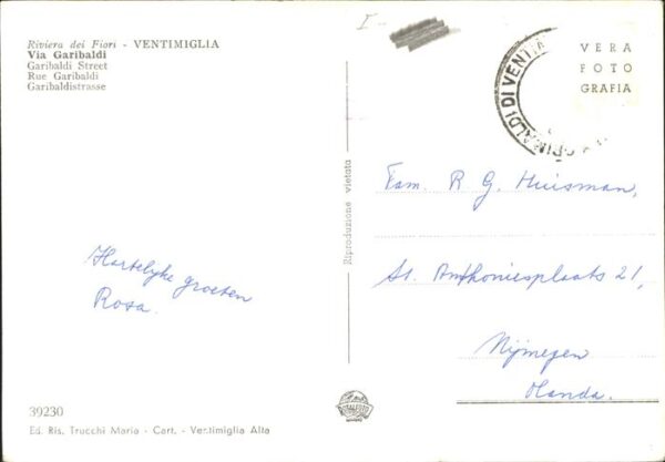 Ventimiglia Liguria Via Garibaldi – Bild 2