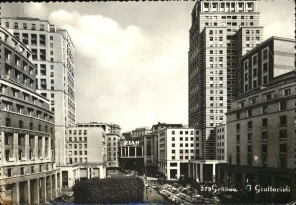 Genova Genua Liguria Il Grattacieli