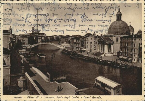 Venezia Venedig Chiesa di S Simeone Ponte degli Scalzi