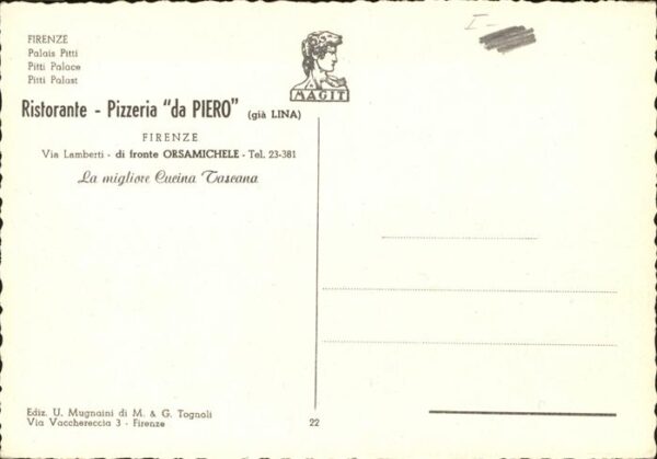 Firenze Florenz Palazzo Pitti – Bild 2