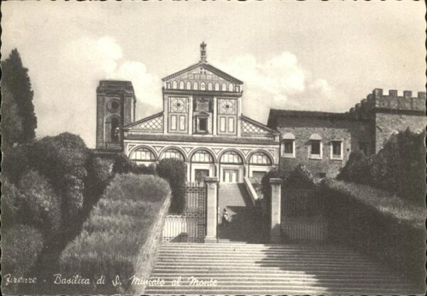 Firenze Florenz Basilica di S Miniato al Monte