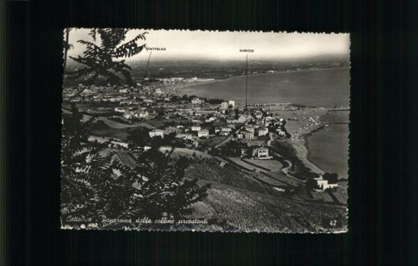 Cattolica Rimini Panorama dalle colline arcostanti