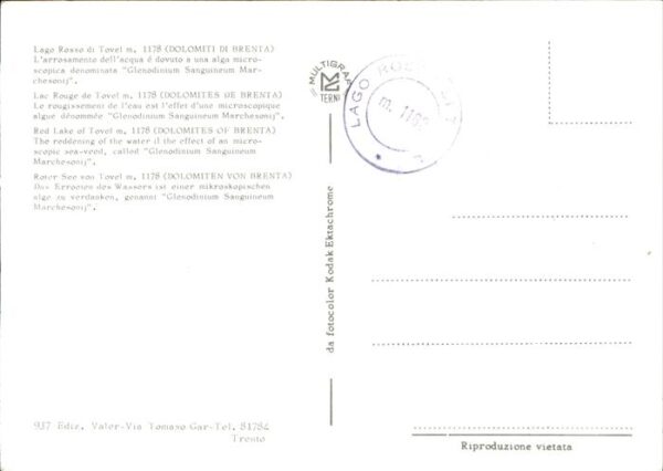 Brenta Lago Rosso di Tovel – Bild 2