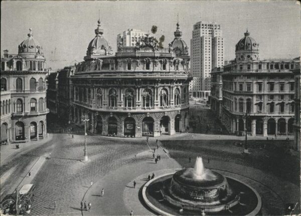 Genova Genua Liguria Piazza de Ferrari