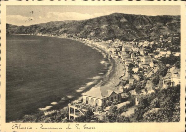 ALASSIO Savona Liguria IT Panorama da S Croce