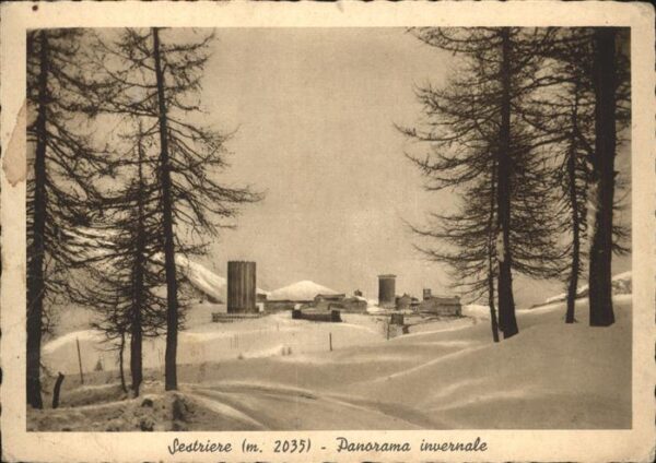 Sestriere Panorama invernale