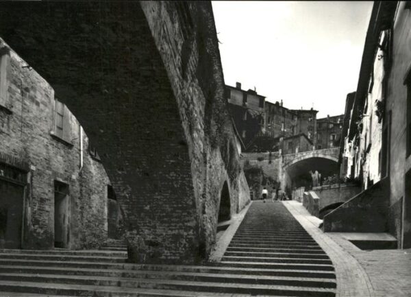 Perugia via Appia Treppen