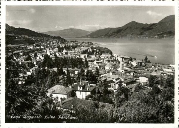 Lago Maggiore Luino Panorama