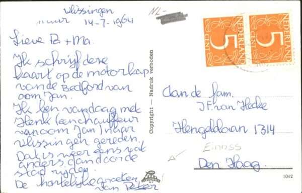 Vlissingen Prov. Boot Strandgezicht Oranjemolen – Bild 2